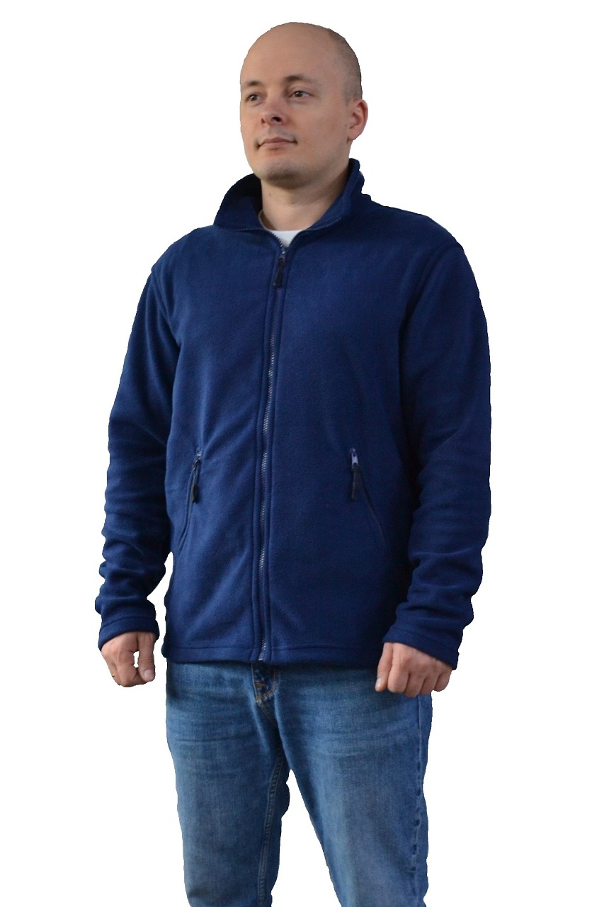 Мужская куртка флис / 7.3.4.32 Темно-синий