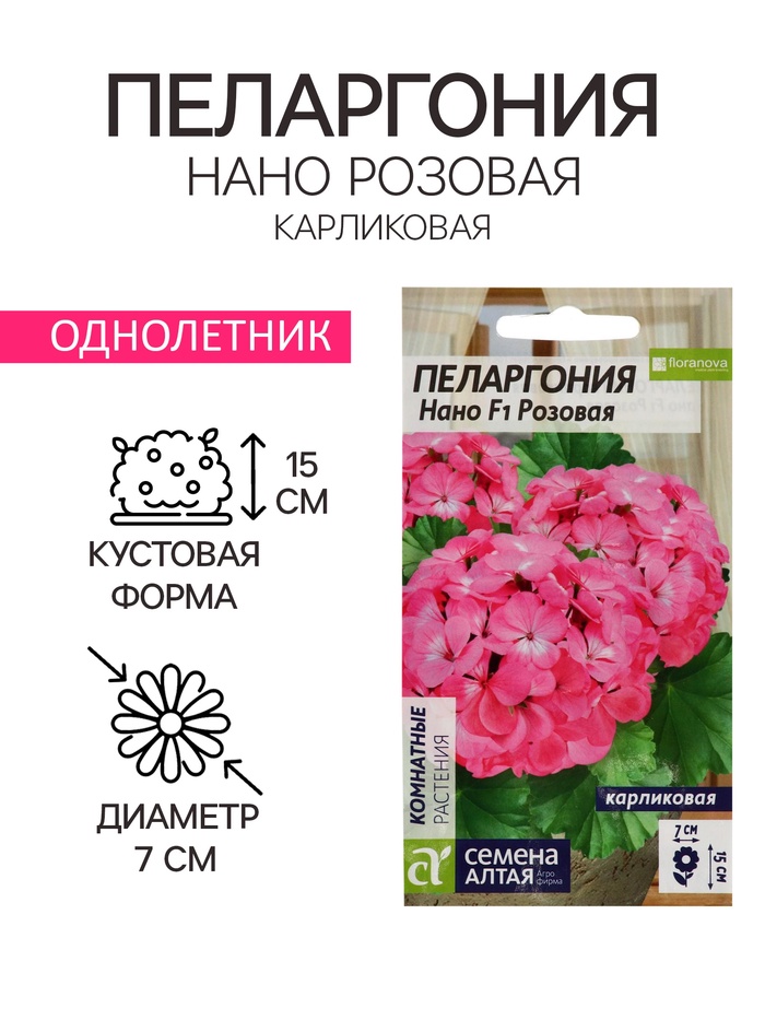 Семена цветов Пеларгония