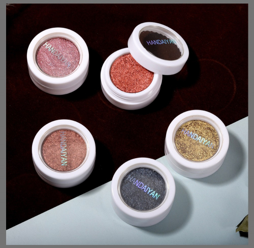 Тени с металлическим эффектом Handaiyan, Цвет 03 Golden Brown