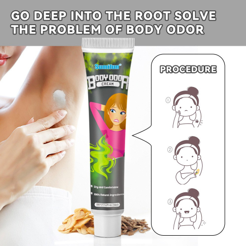 Крем-дезодорант от запаха пота охлаждающий Sumifun Body Odor Cream, 20 гр.