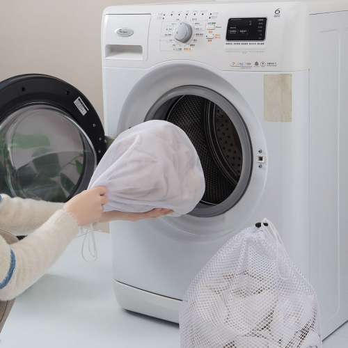 Большой мешок для стирки верхней одежды и крупных вещей, 60*80 см.