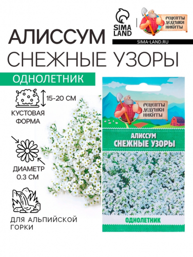Семена цветов Алиссум 