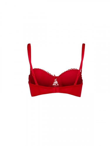 0120262059 Бюстгальтер жен. Emily красный Bandeau bra