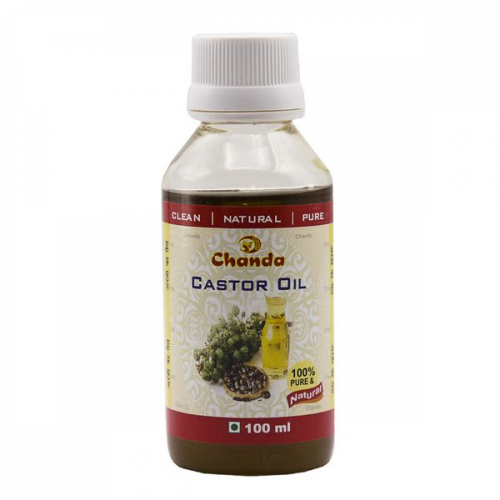 CHANDA Castor Oil Масло касторовое для наружного и внутреннего применения 100мл