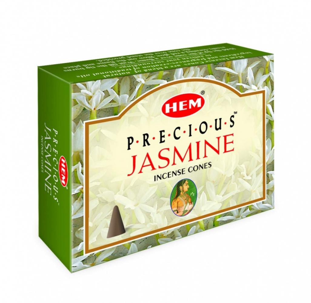 HEM Precious Jasmine Cones Благовоние конусы Жасмин 10шт