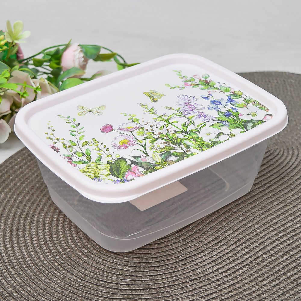 Контейнер для продуктов 1,5л прямоугольный