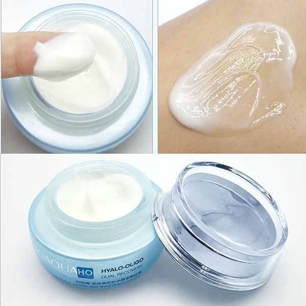 Гиалуроновый крем с молекулами Hualo-Oligo двойное увлажнение Bioaqua, 50 гр.