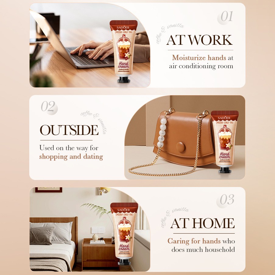 Крем для рук Кофе + Ваниль