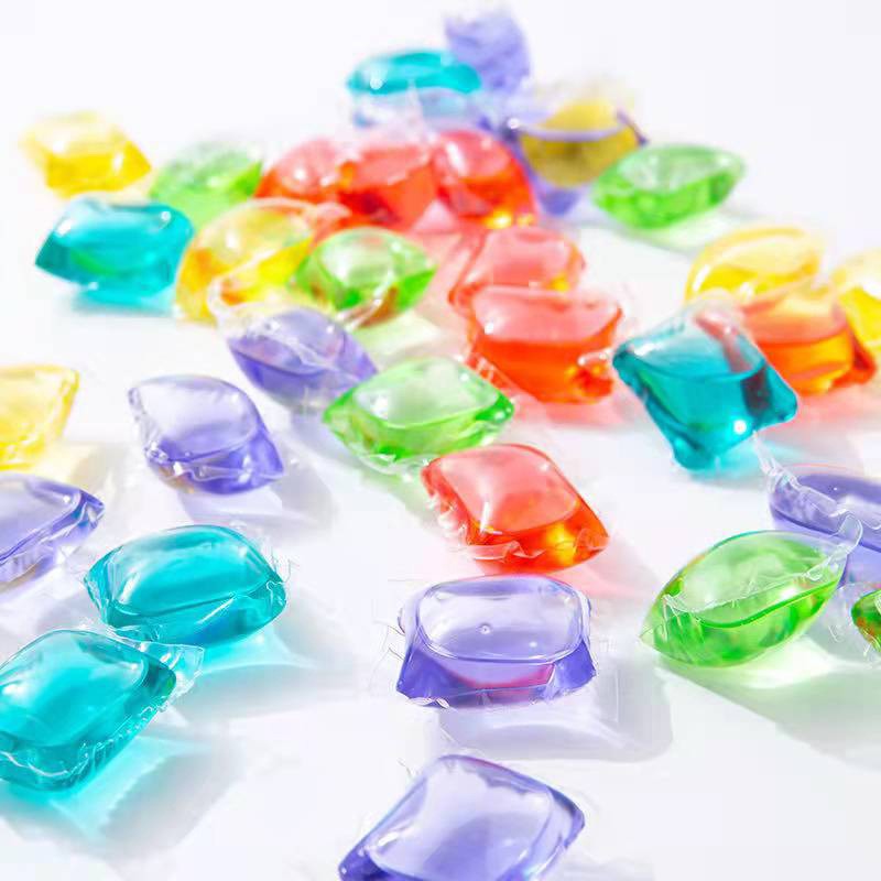 Капсулы для стирки белья 10 шт. в пакете, Аромат: ВЕСНА (Яблоко, Роза, Цветки вишни)