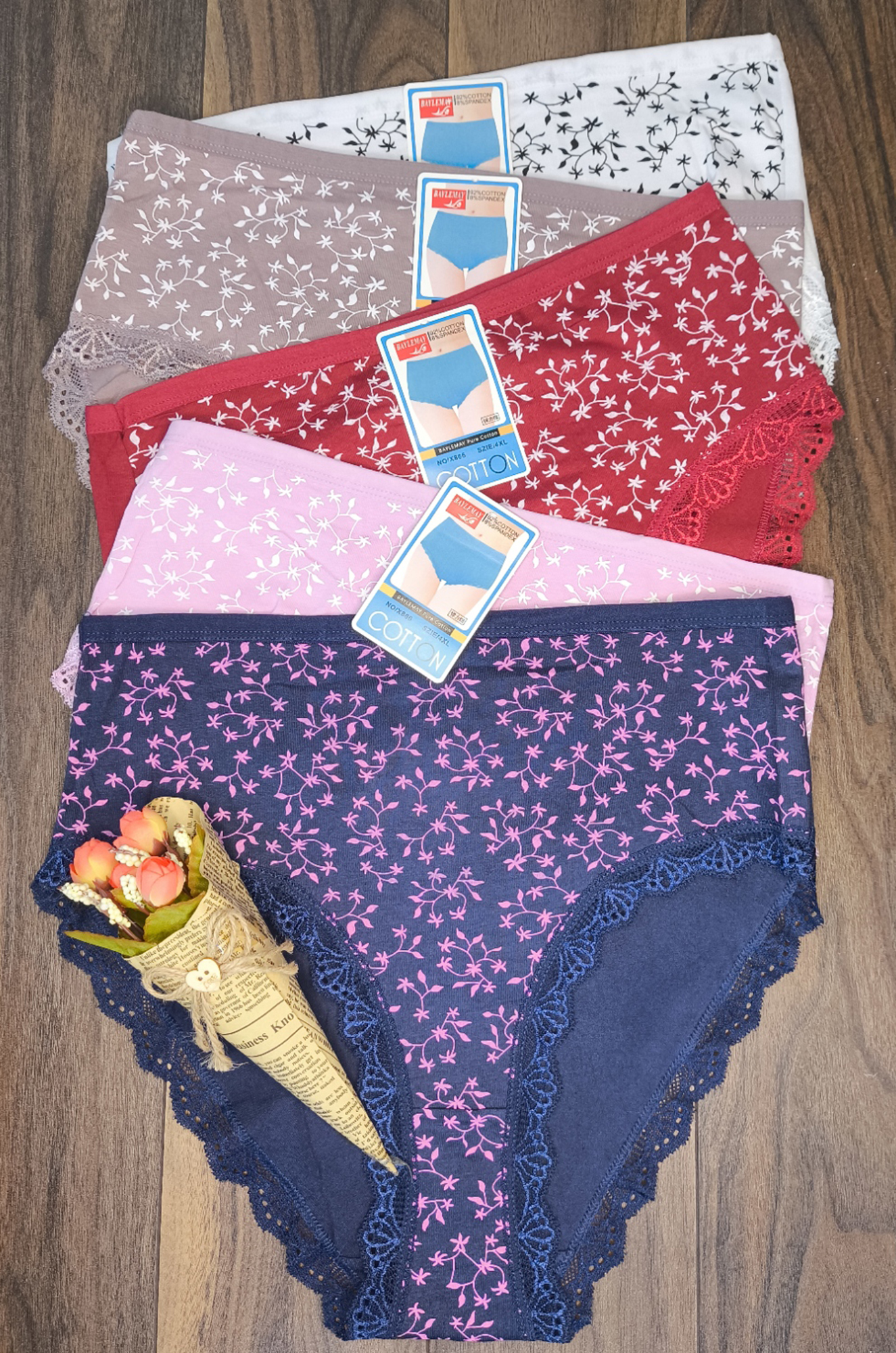 Трусы женские 866 (цвета в ассортименте)