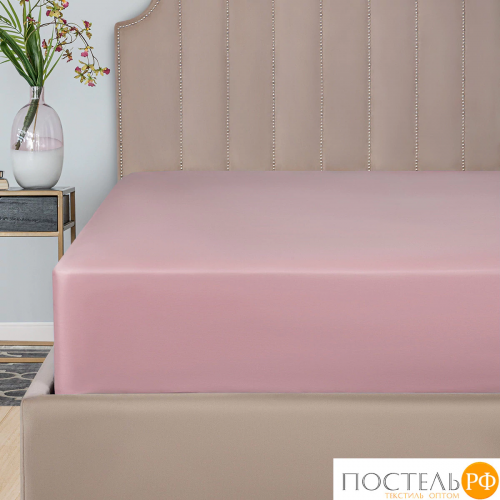 Dome ФАРОСТА роз Простыня 160х220 (см), 1пр., хл/сат