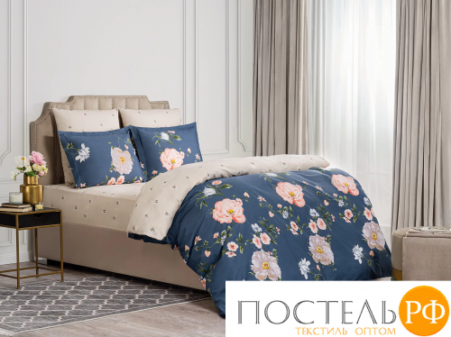 CASSIA ЗАРА КПБ 200х210-1/215х250-1/50х70-2, 4 пр, хл./сатин