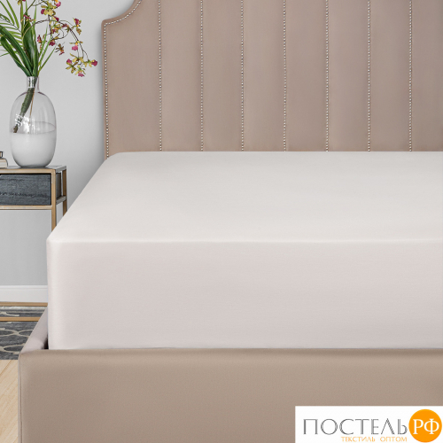 DOME ФАРОСТА с-сер Простыня 230х250 (см), 1пр., хл/сат