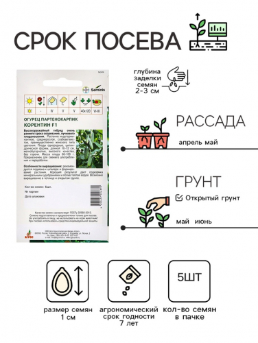 Семена Огурец