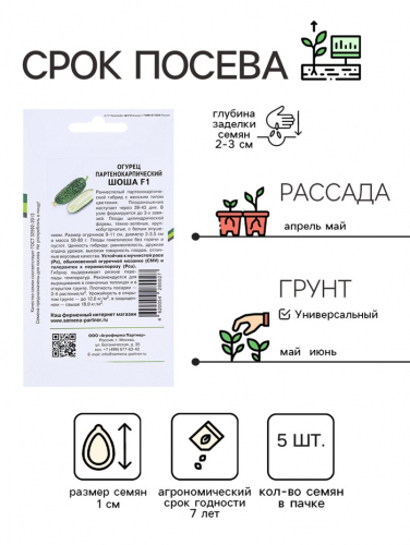 Семена огурца  