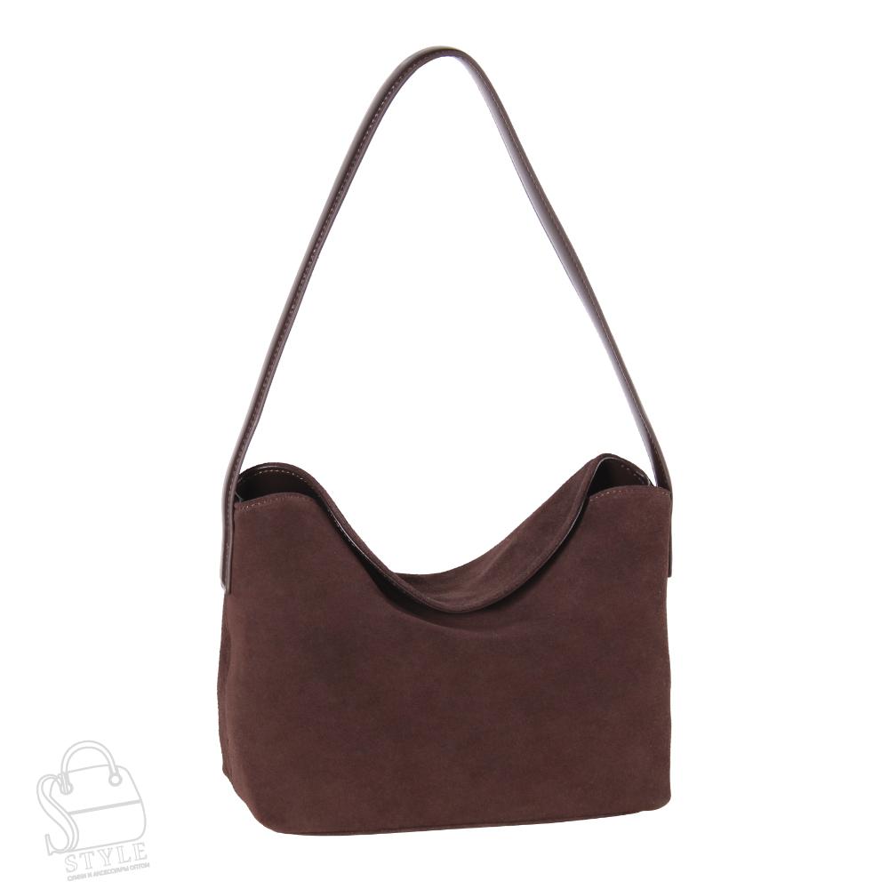 Сумка женская кожаная 990105NNAA coffee Natale Navetta