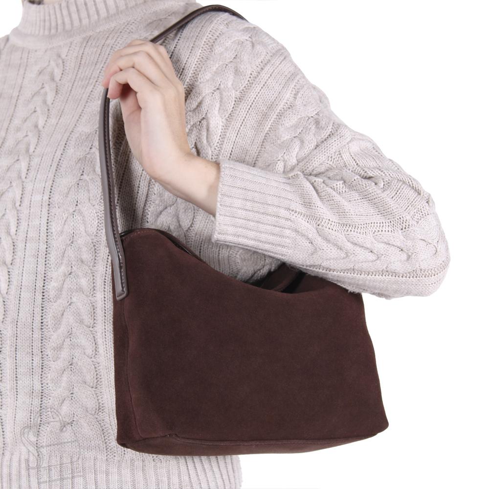 Сумка женская кожаная 990105NNAA coffee Natale Navetta