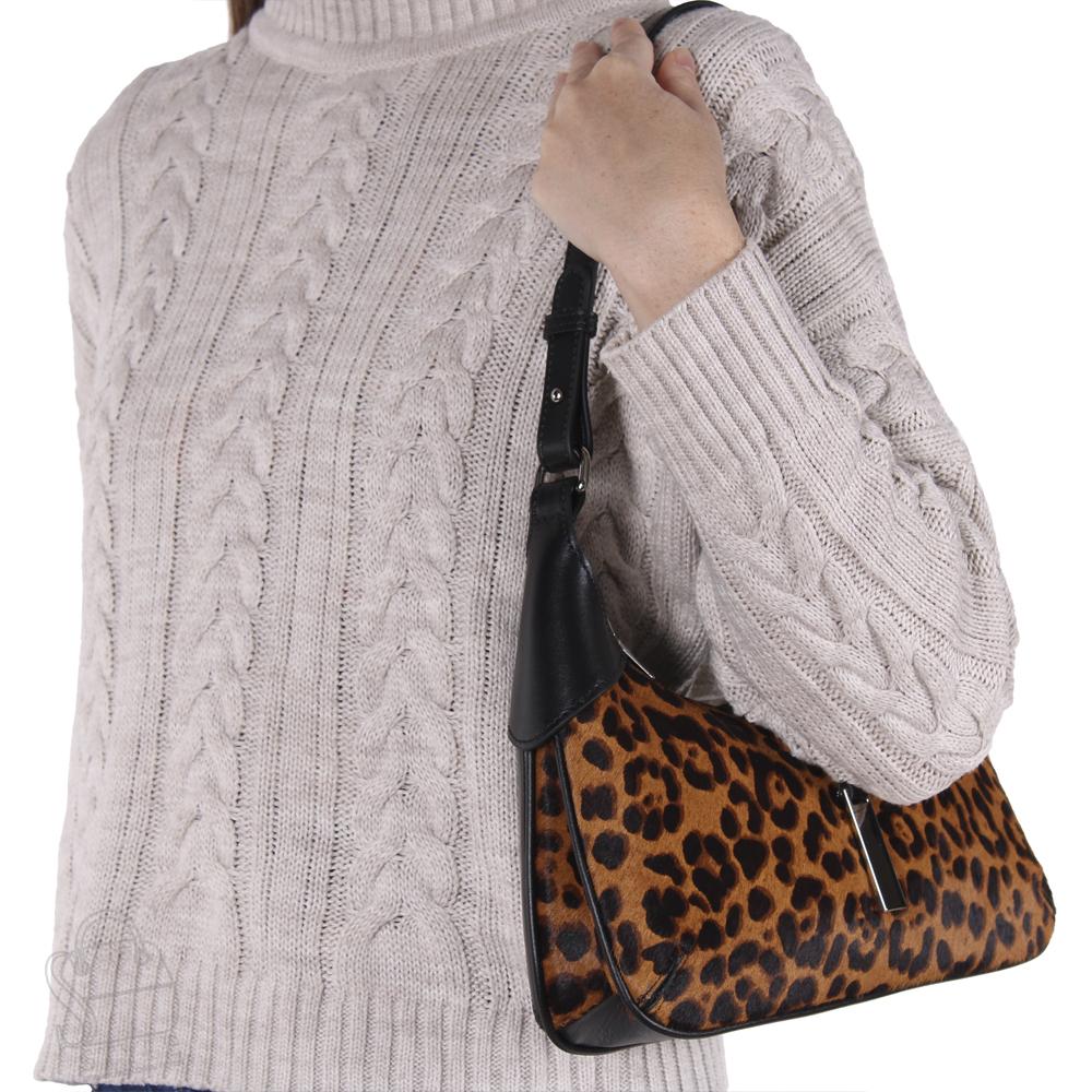 Сумка женская кожаная 3627VG l. black Vitelli Grassi