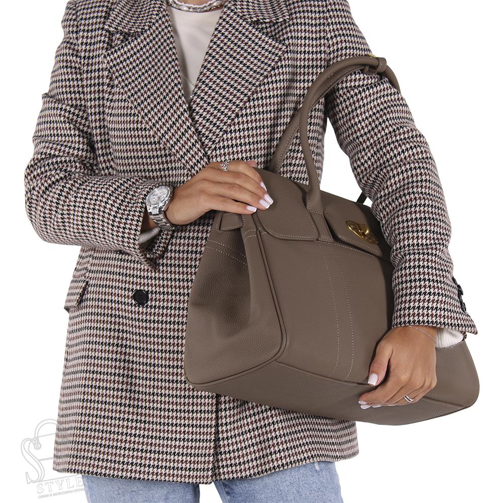 Сумка женская кожаная 2826NN khaki Natalle Navetta