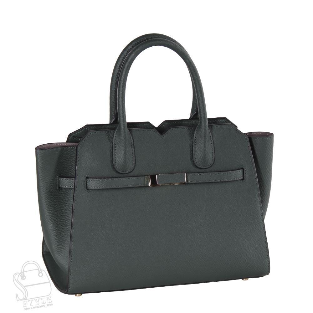 Сумка женская кожаная 3216NN green Natale Navetta