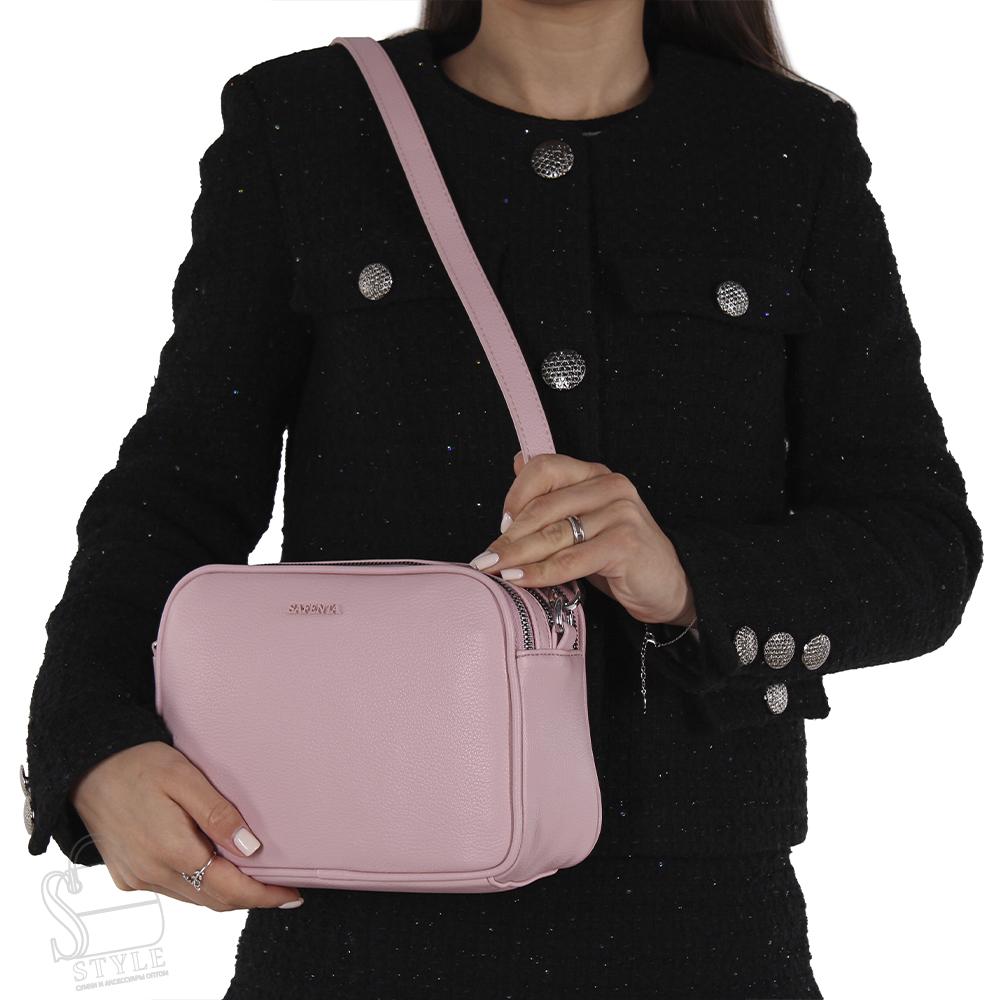 Сумка женская 270129 pink Velina Fabbiano-Safenta в Новосибирске