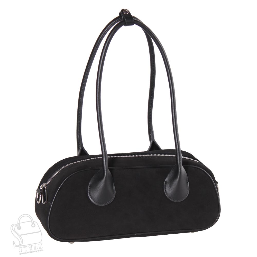 Сумка женская кожаная 9609VGAA black Vitelli Grassi