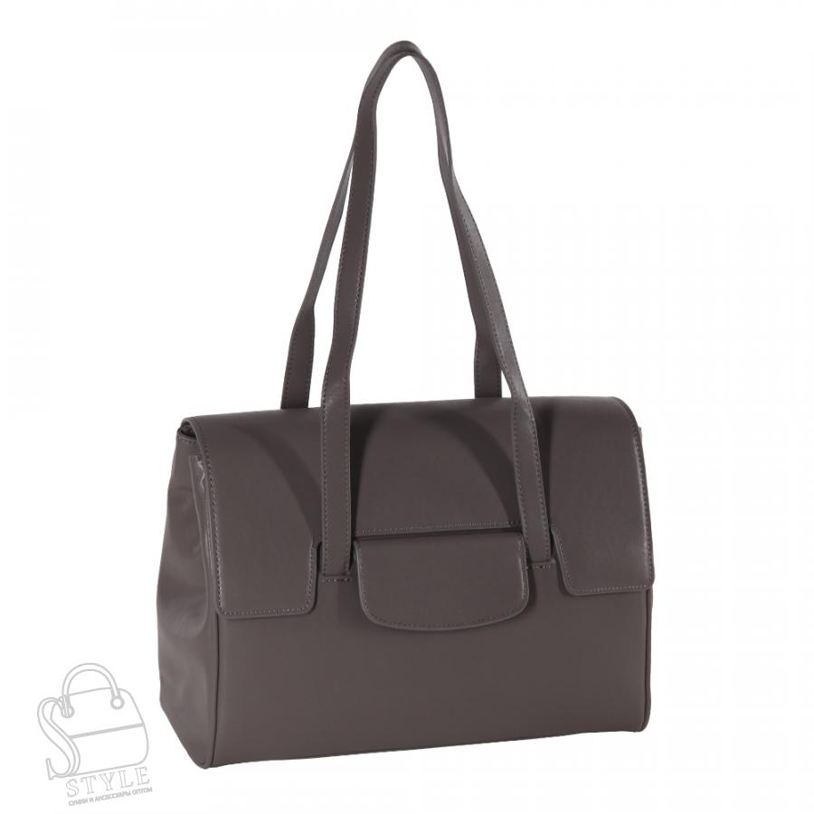 Сумка женская кожаная 3215NN gray Natalle Navetta