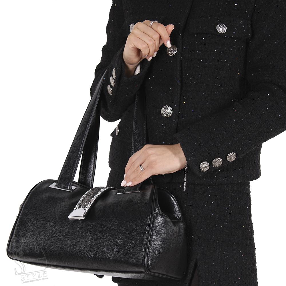 Сумка женская 5193 black Velina Fabbiano-Safenta в Новосибирске