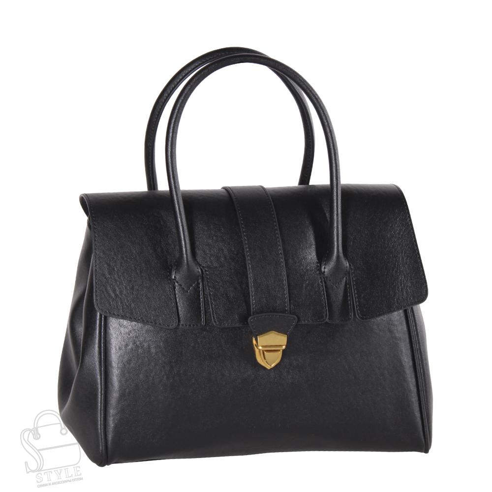 Сумка женская кожаная 796NN black Natale Navetta