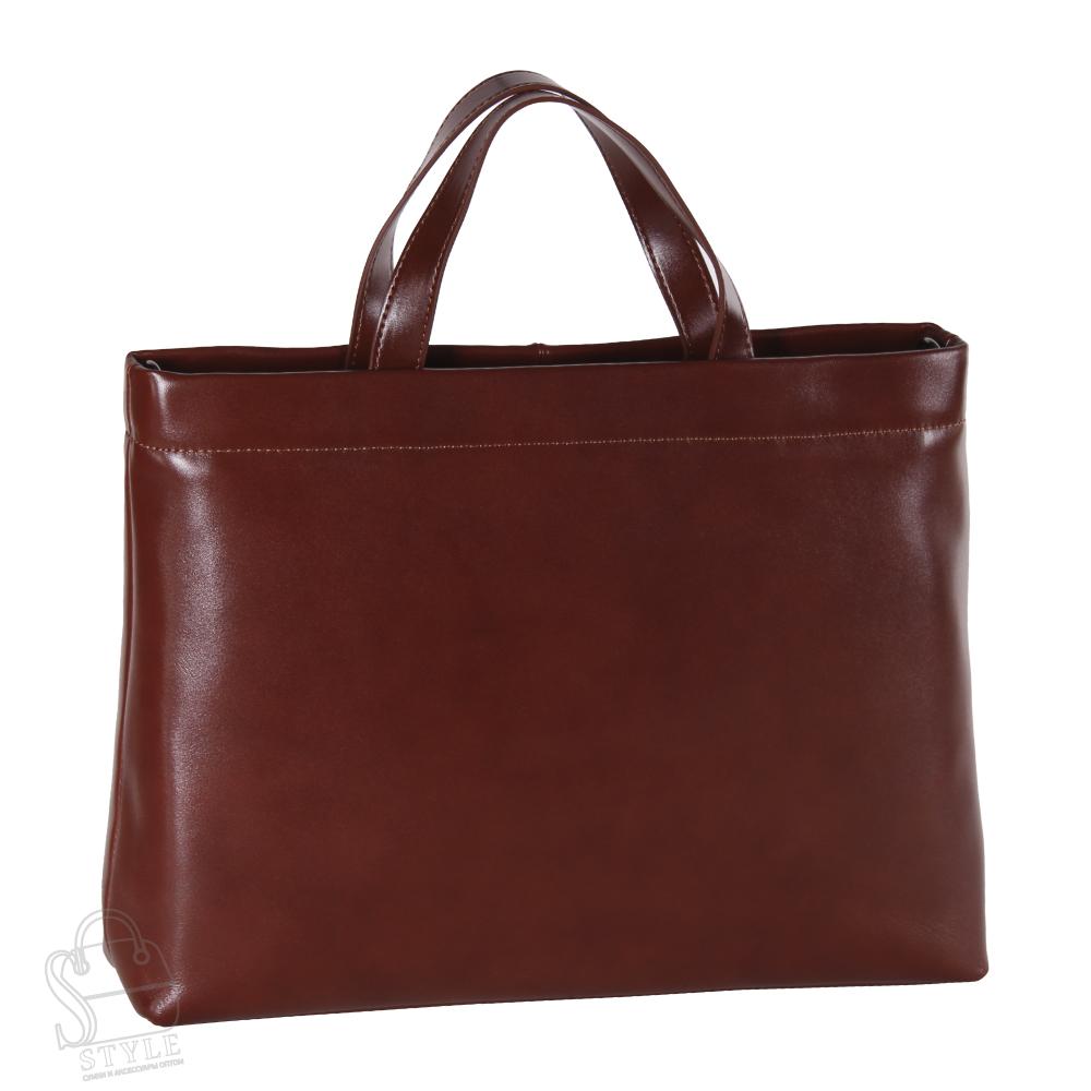 Сумка женская кожаная 7715NN brown Natale Navetta