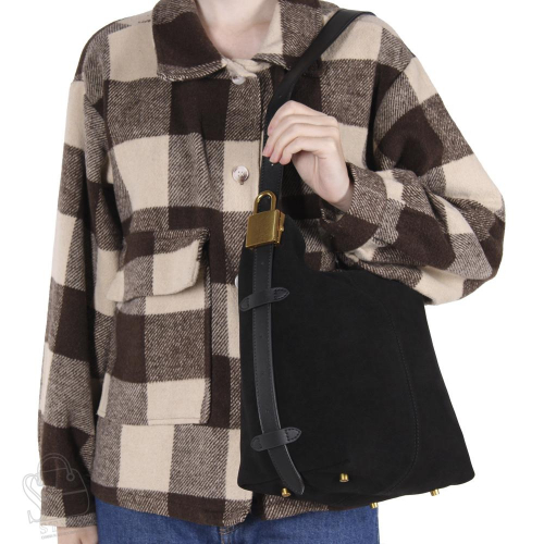 Сумка женская кожаная 9611VGAA black Vitelli Grassi