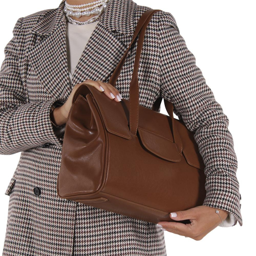 Сумка женская кожаная 3215NN brown Natalle Navetta