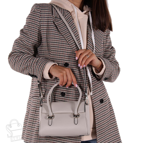 Сумка женская кожаная 23041185VG l.gray Vitelli Grassi/30