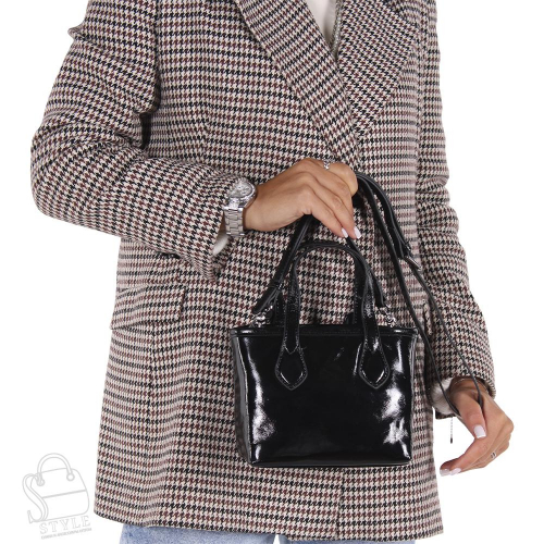 Сумка женская кожаная 3315NN black Natale Navetta