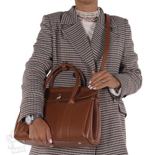 Сумка женская кожаная 3615NN brown Natale Navetta