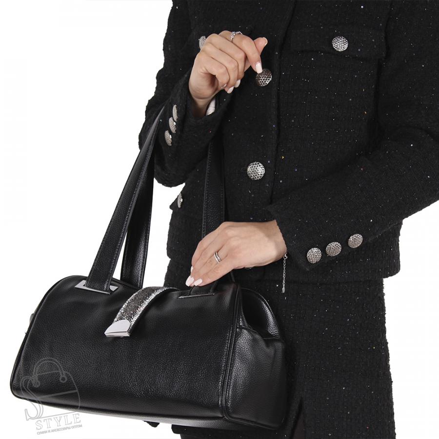 Сумка женская 5193 black Velina Fabbiano-Safenta в Новосибирске