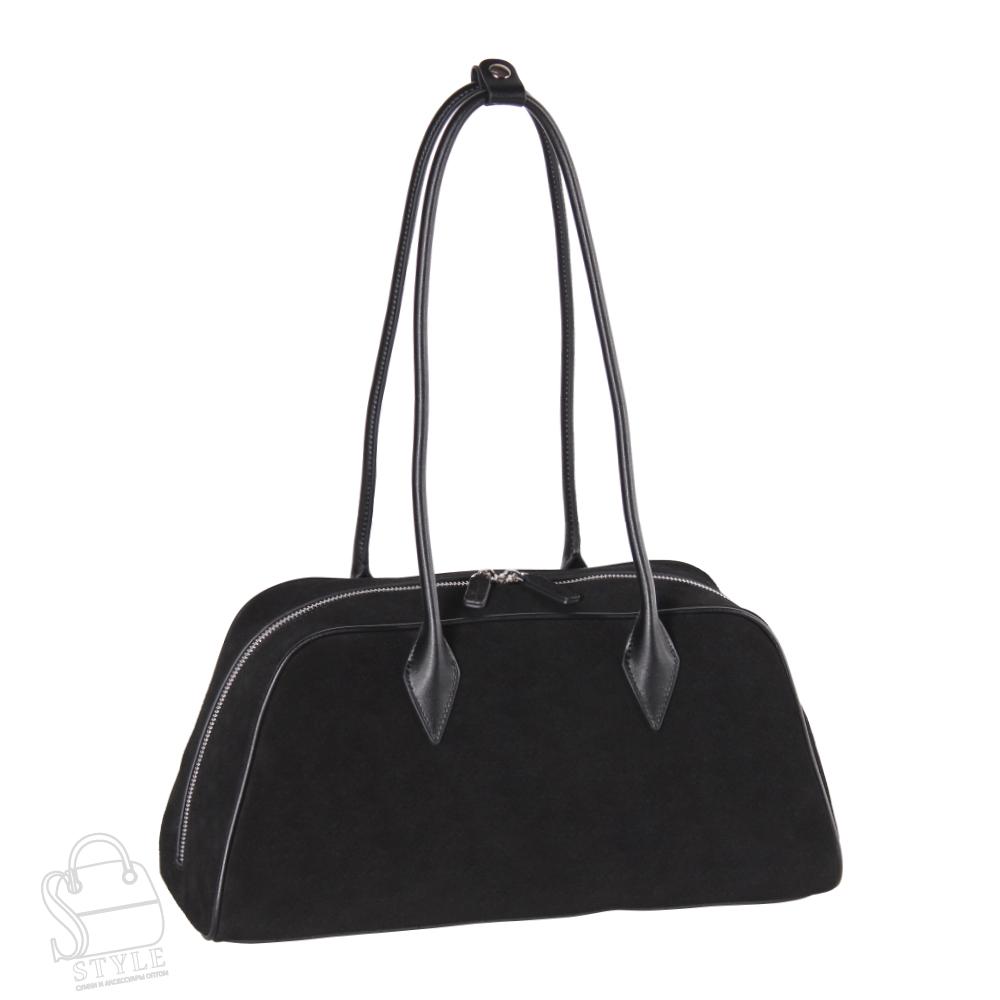 Сумка женская кожаная 990180NNAA black Natale Navetta
