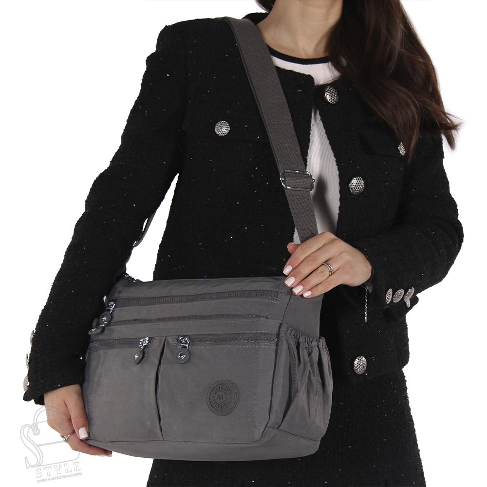 Сумка женская 8767MD d.gray Mindesa