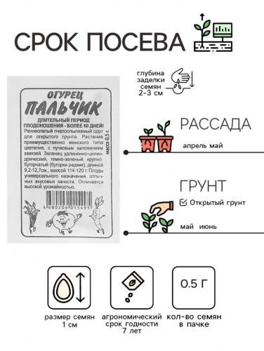 Семена Огурец 