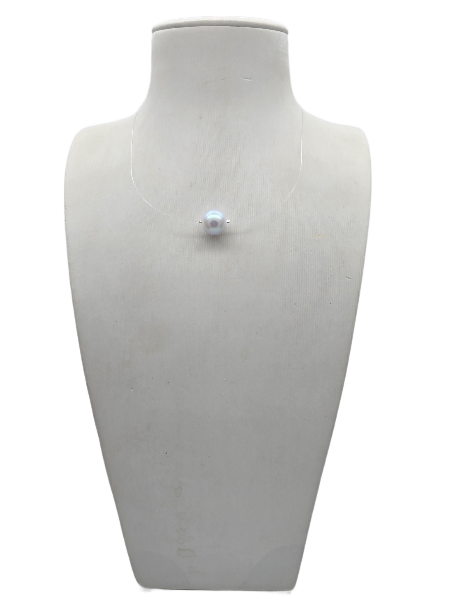 91002706 Колье Роман с камнем (сирень-12 мм)