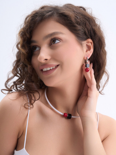 91000683 Колье Роман с камнем