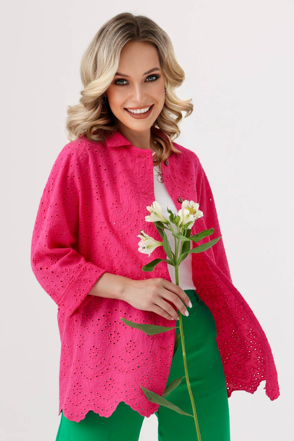 Ст.цена 2685р. 437100 RISE Блузка 4284/03 Фуксия