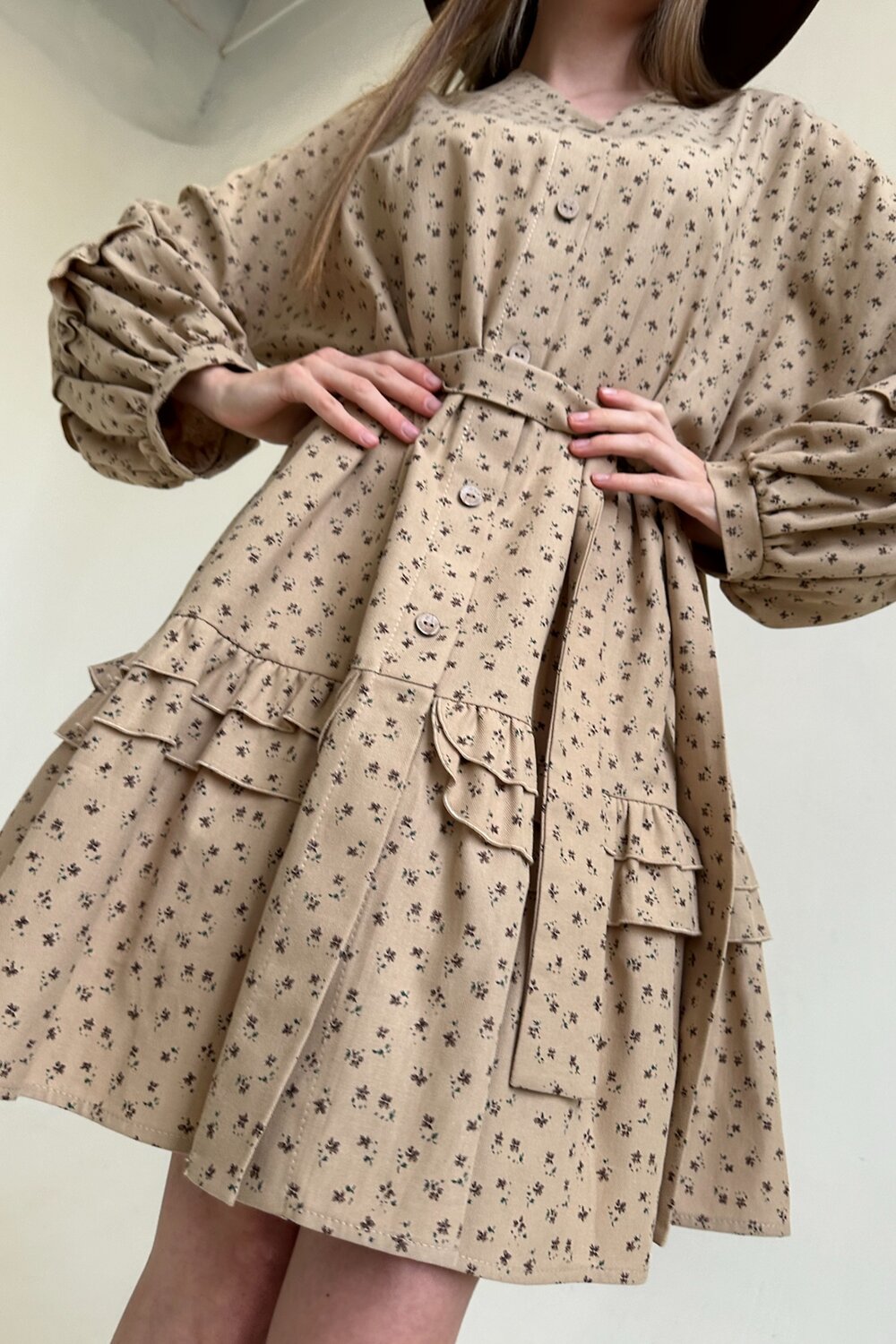 Ст.цена 3900р. 472256 RISE Платье COSY076/01 Бежевый, бордовый