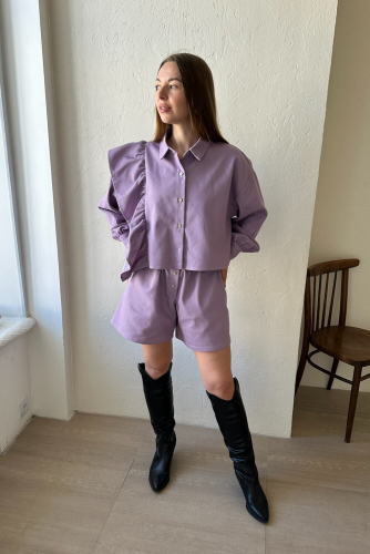 Ст.цена 4655р. 424755 RISE Костюм DENIM064/02 Лавандовый