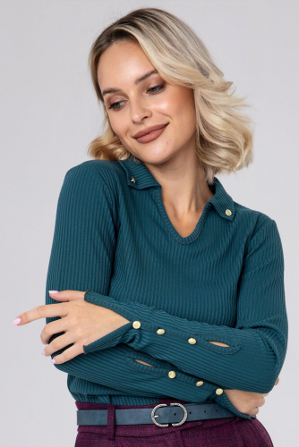 Ст.цена 1350р. 316969 RISE Блузка 4237/02 Изумрудный