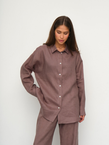 Ст.цена 6085р. 302576 RISE Рубашка S022_Mars Brown Кофе