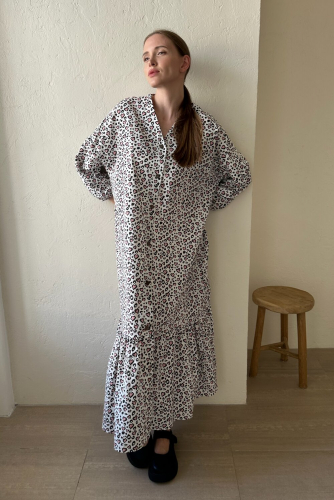 442718 RISE Платье VINTAGE071/02 Белый, розовый