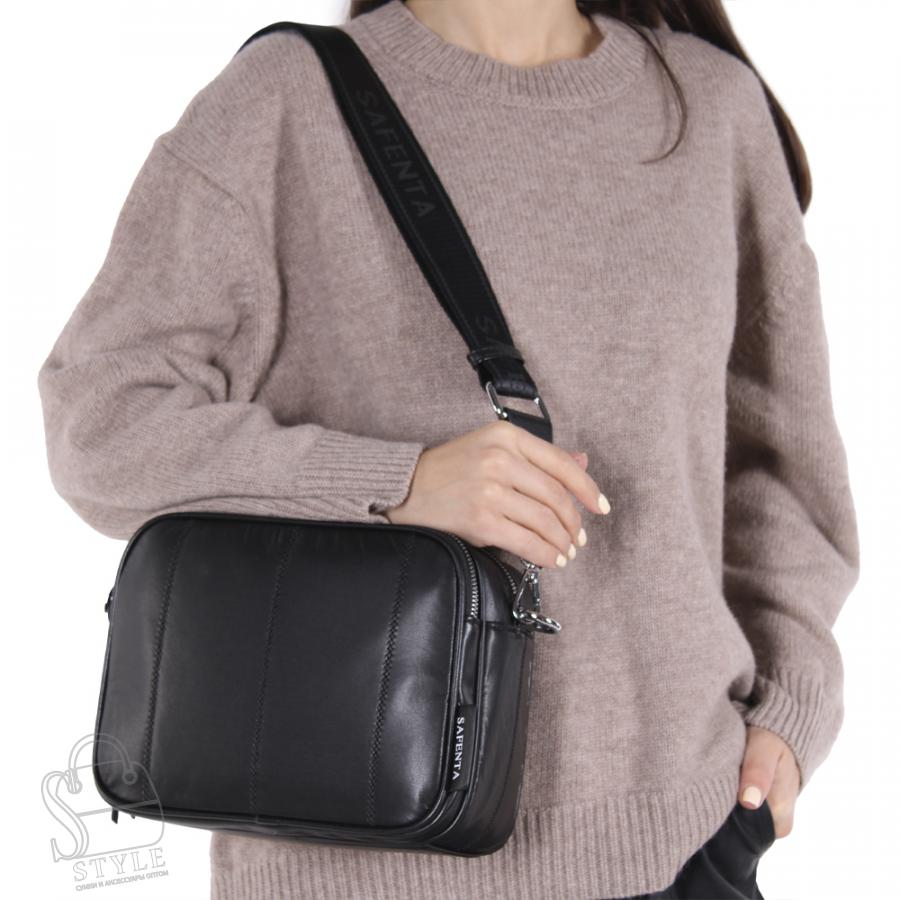 Сумка женская 270236 black Velina Fabbiano-Safenta