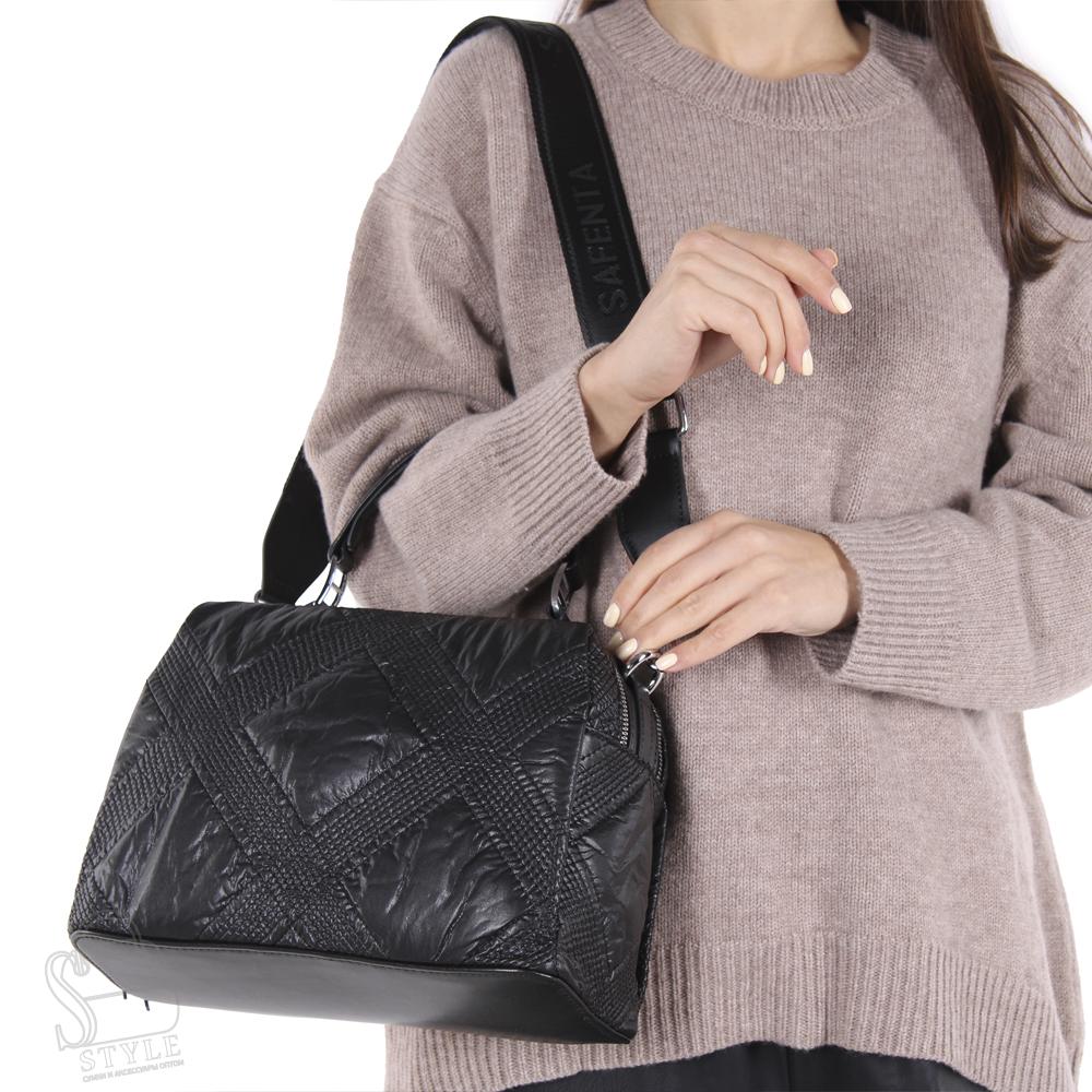 Сумка женская 575570-7 black Velina Fabbiano - Safenta