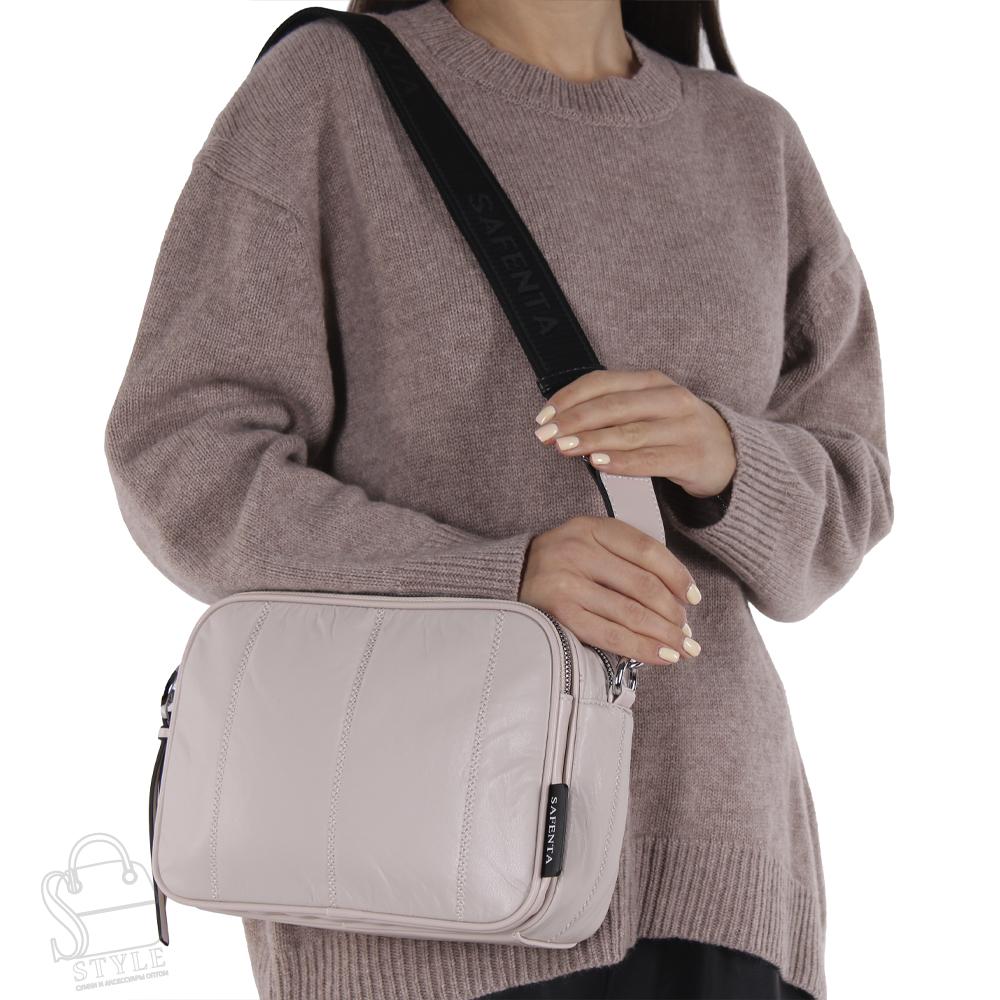 Сумка женская 270236 beige Velina Fabbiano-Safenta в Новосибирске